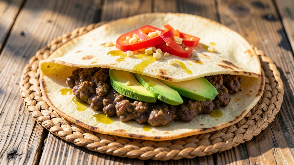 Black Bean Tortilla Wraps Recipe: Smoky Cumin Crunch Over Melty Bean Cheese Rivers