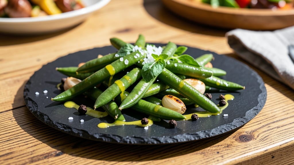 Alton Brown's Green Beans Recipe: Crisp-Tender Blanched With Garlic and Lemon