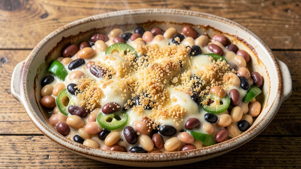 6 Bean Casserole Recipe: Crispy Top, Creamy Bean Harmony