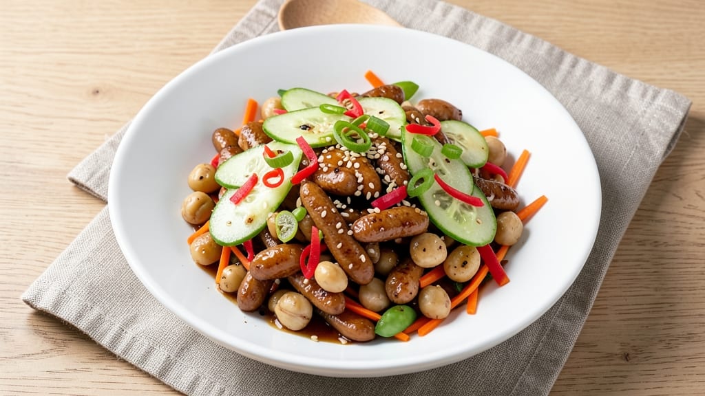 Bulgogi-Inspired Bean Salad Recipe: Sweet-Savory Crunch With Umami Zing