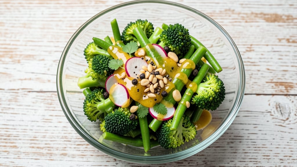 Broccoli and Green Bean Salad Recipe: Crisp-Tender Bites With Bright Lemon Vinaigrette