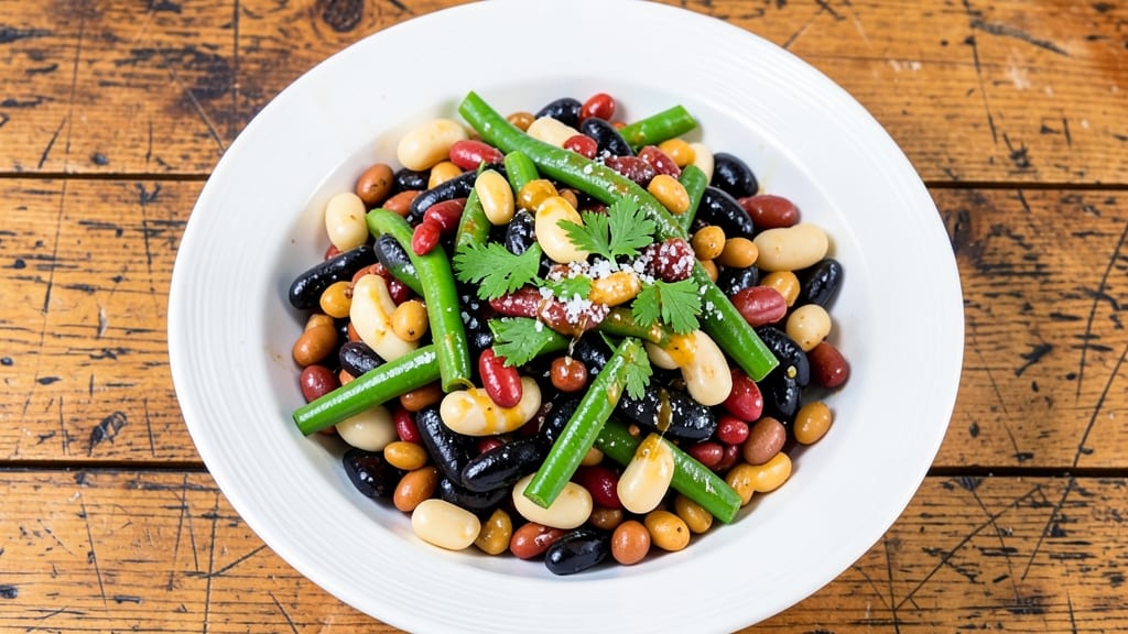 6 Bean Salad Recipe: Vibrant Layers of Sweet and Smoky Beans
