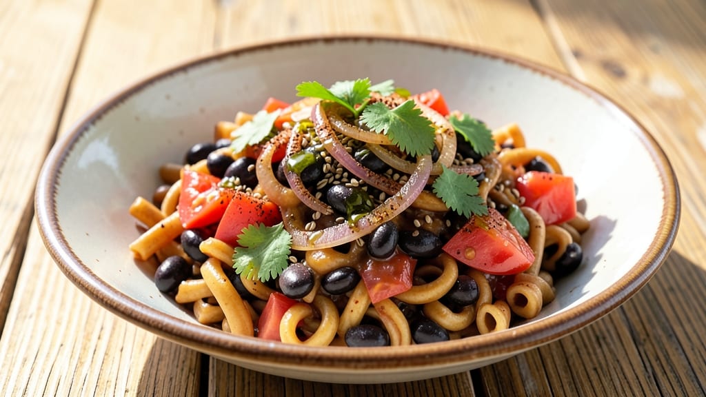 Black Bean and Rotini Recipe: Smoky Cumin-Crusted One-Pot Heartiness
