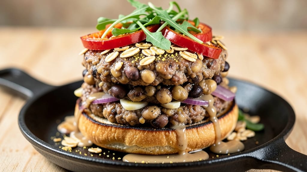 Basic Bean Burgers Recipe: Crispy-Crusted Plant-Based Protein