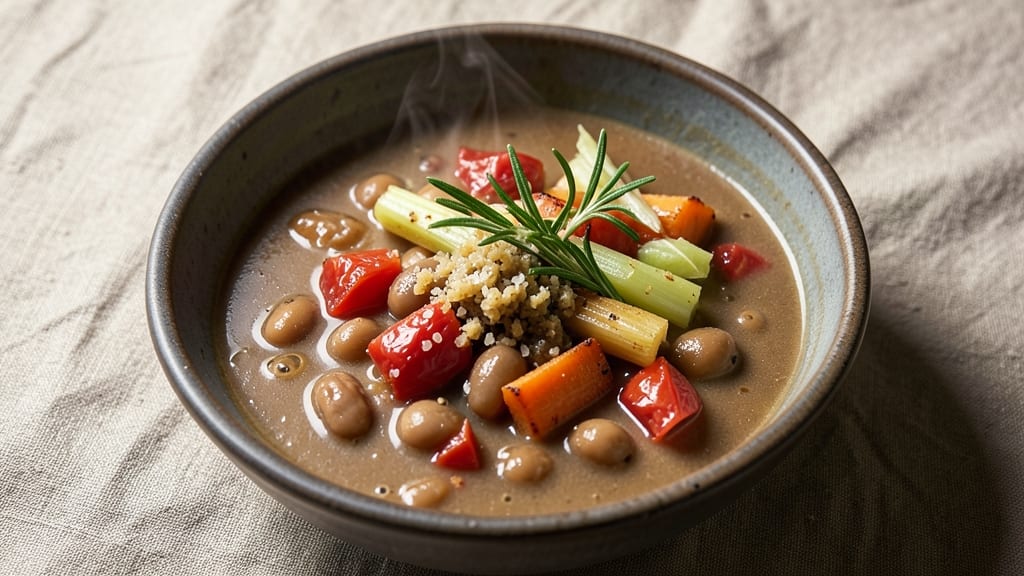 Borlotti Beans Soup Recipe: Earthy Umami Simmer With Herbed Crispy Top