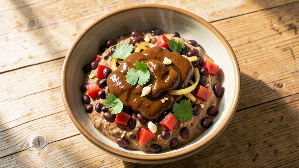 Bush's Chili Bean Dip Recipe: Crispy Tortilla Crowns Over Melty Cheese Streaks