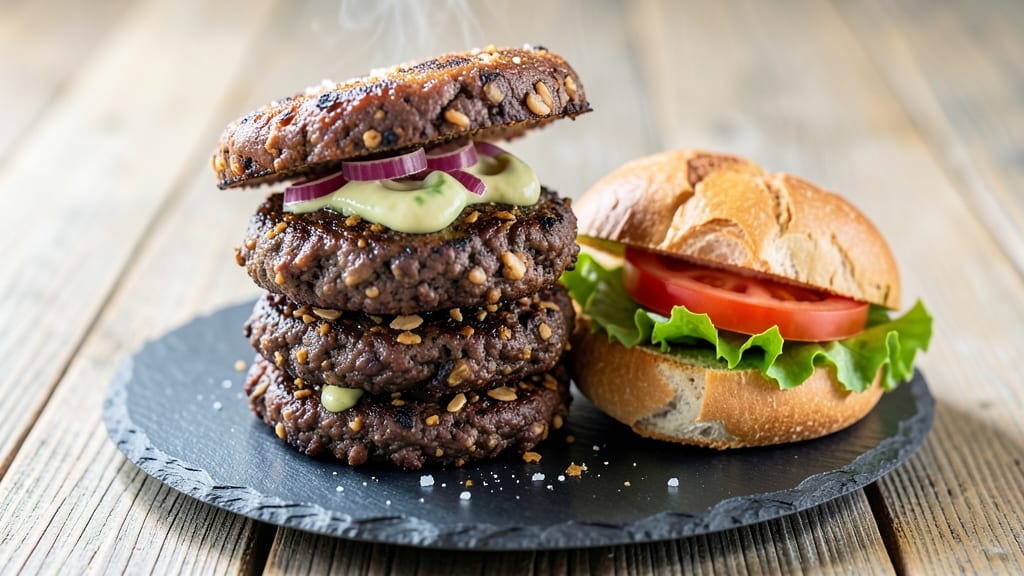 Black Bean Burger Recipe with Almond Flour: Nutty Crunch and Hearty Plant-Based Bites