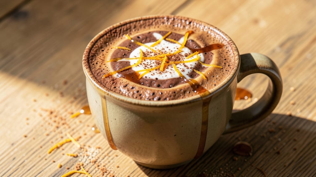 Black Bean Latte Recipe: Spiced Cocoa Foam With Creamy Bean Bliss