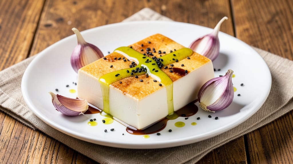 Bean Curd Tofu Recipe: Crispy Pan-Fried with Garlic-Lime Zing