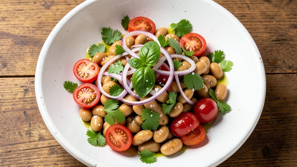Bean and Tomato Salad Recipe: Bright, Herby, and Protein-Packed in 15 Minutes