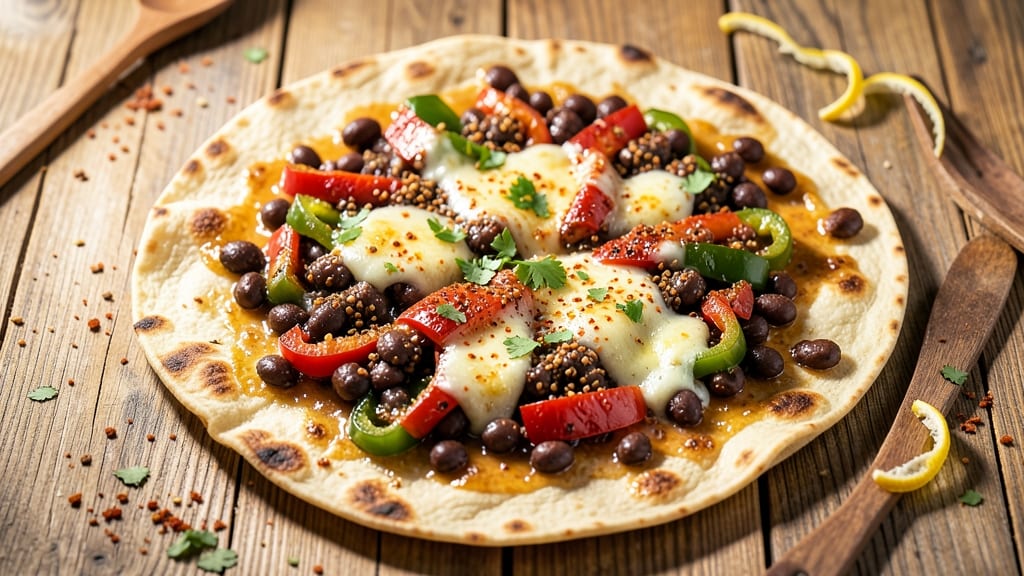 Black Bean and Pepper Quesadillas Recipe: Crispy Tortilla Layers With Melty Cheese Rivers