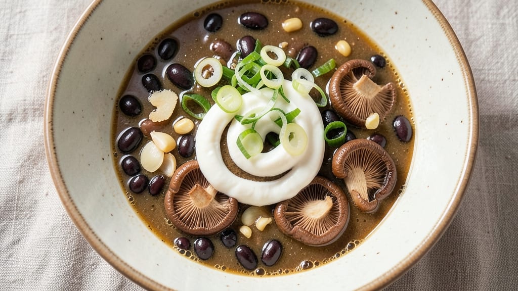Black Soybean Soup Recipe: Earthy Umami Depth With Silky Black Bean Texture