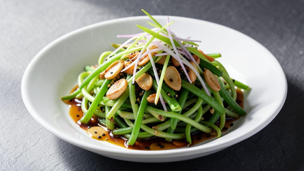 Bean Sprouts Recipe Korean Style: Crispy-Fried with Garlic Soy Glaze