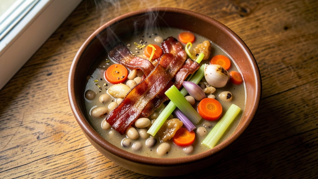 Boston Bean Soup Recipe: New England-Style Baked Crust Delight
