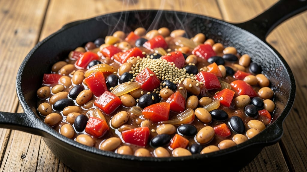 Baked Beans Recipe With Multiple Beans: Triple-Bean Texture Play in One Pot