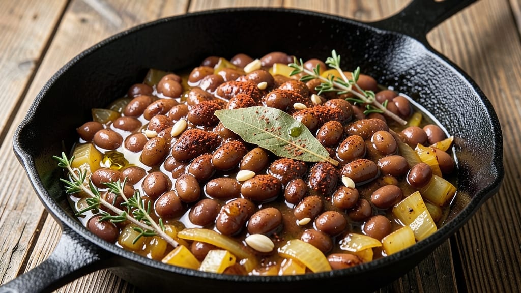 Baked Bean Recipe Using Canned Navy Beans: Herb-Infused Depth With Zero Mushy Beans