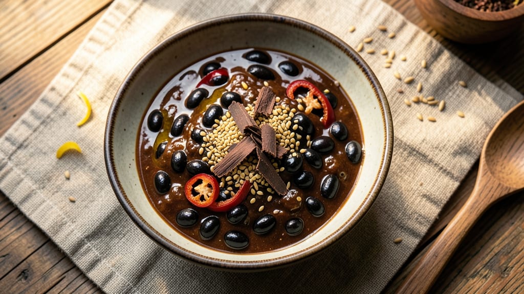 Black Bean Mole Recipe: Deep Chocolate-Chipotle Balance in One Pot