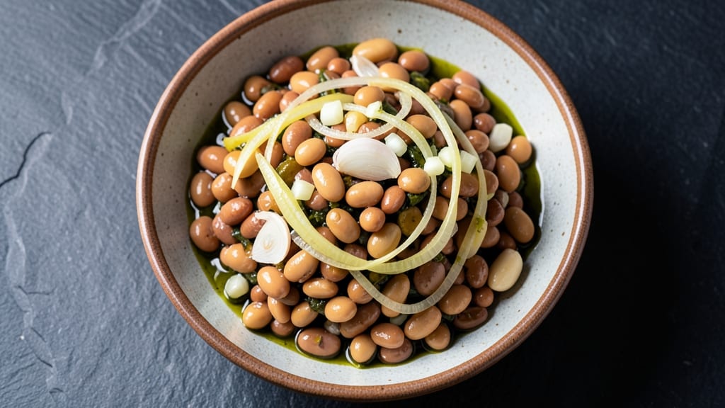 Bush's Dense Bean Salad Recipe: Hearty Plant-Based Protein With Crispy Top