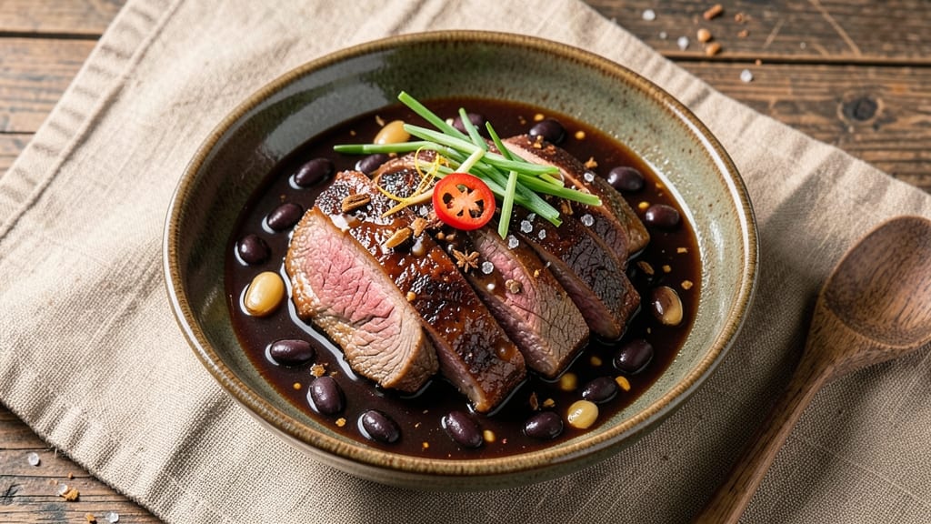 Beef in Blackbean Sauce Recipe Chinese: Umami-Rich Wok Stir-Fry With Tender Beef