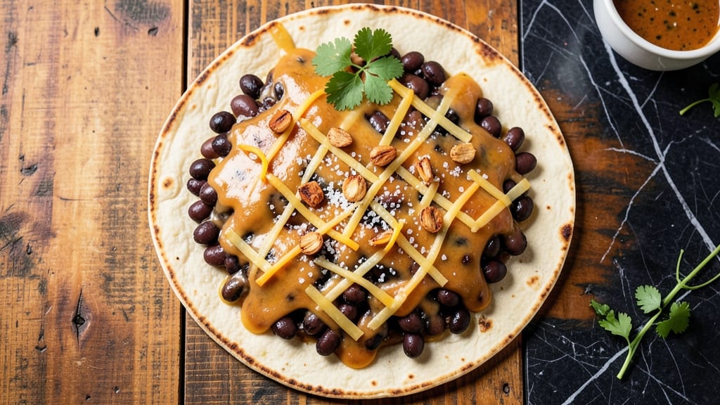 Black Bean and Cheese Quesadilla Recipe: Crispy Tortilla Crunch With Melty Cheese Rivers