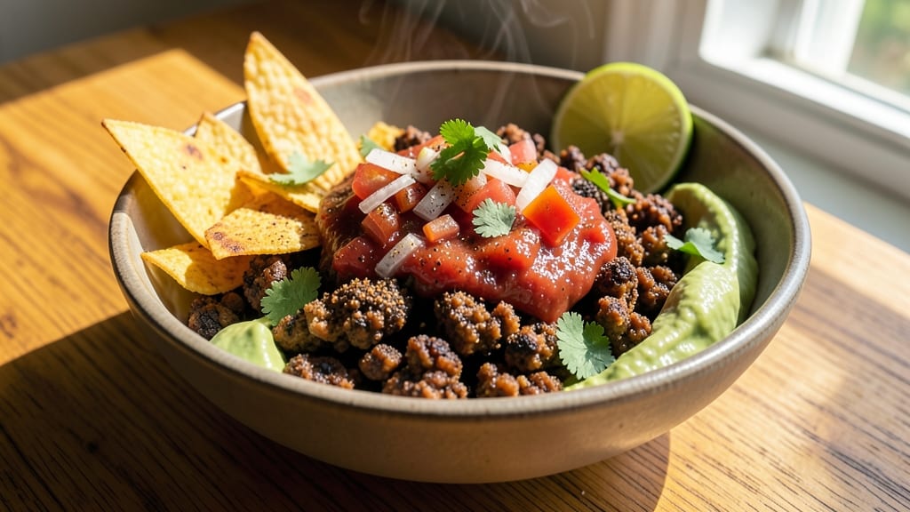 Black Bean Crumbles Recipe: Crispy Tortilla-Crusted Protein Powerhouse