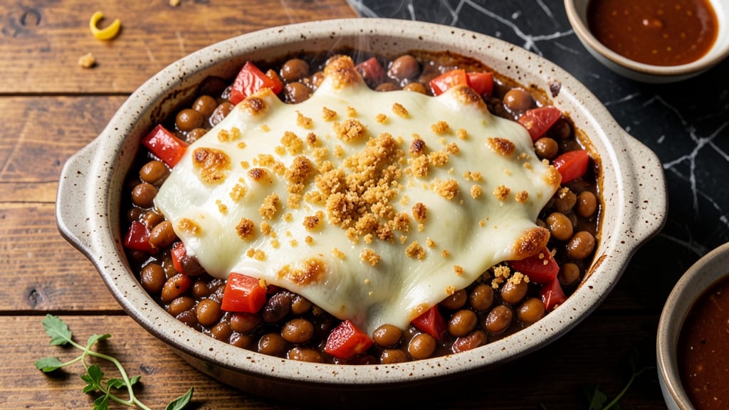 Bean Casserole Recipe UK: Crispy Top, Melty Cheese Harmony
