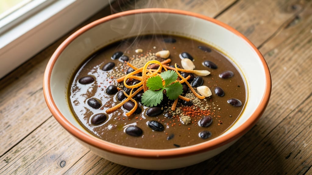 Bob's Red Mill Black Bean Soup Recipe: Smoky Cumin and Tortilla-Crusted Richness
