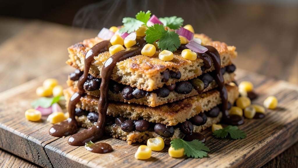 Black Bean and Corn Cakes Recipe: Crispy Tortilla Crusts With Hidden Veggie Power