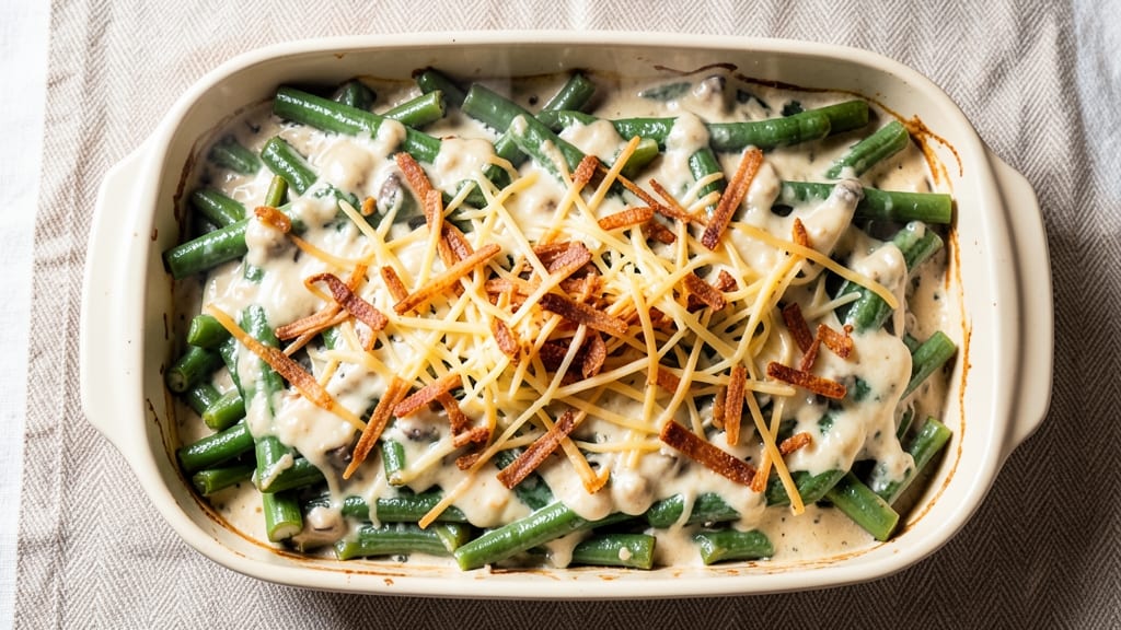American Green Bean Casserole Recipe: Crispy Top, Creamy Bean Magic