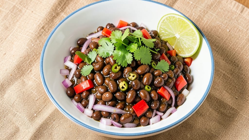 Black Bean Relish Recipe: Zesty Lime and Cilantro Brightness in Minutes