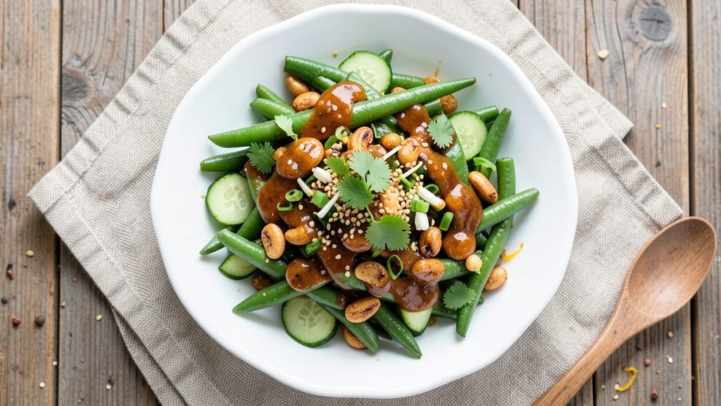 Asian Green Bean Salad Recipe: Crunchy Sesame-Ginger Crunch in 15 Minutes