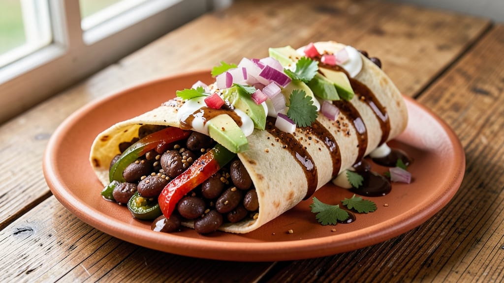Black Bean Burrito Recipe Vegetarian: Smoky Cumin-Crusted Wrap With Hidden Veggie Power