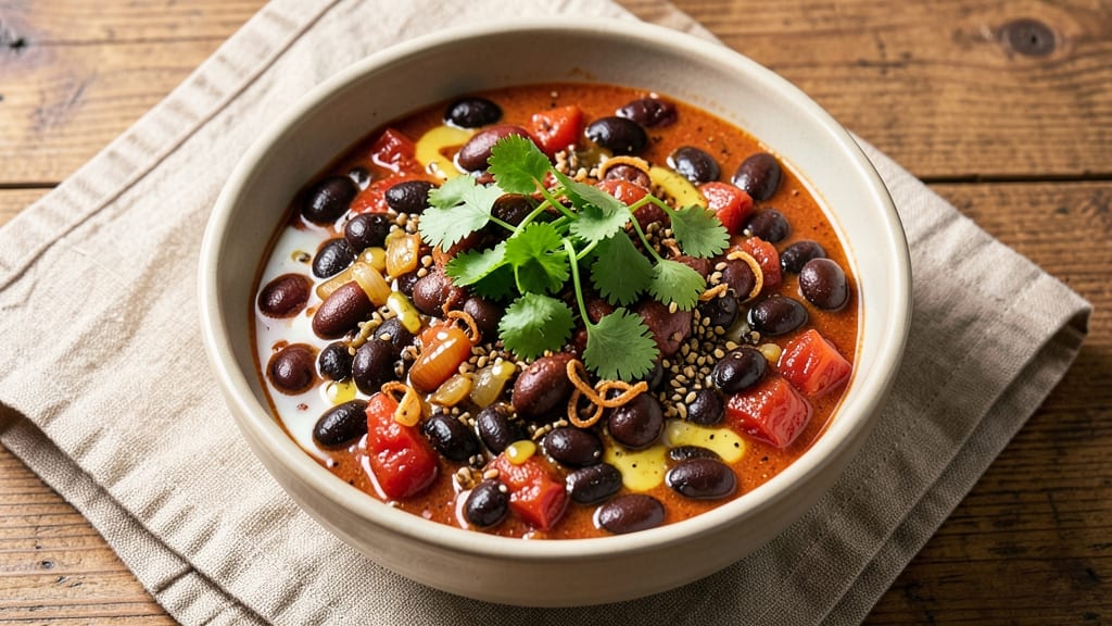 Black Bean Curry Recipe Indian: Spiced Tomato and Coconut Depth in One Pot