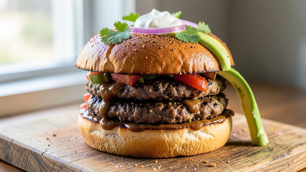 Black Bean Salsa Burgers Recipe: Smoky Spiced Plant-Based Patties With Fresh Toppings