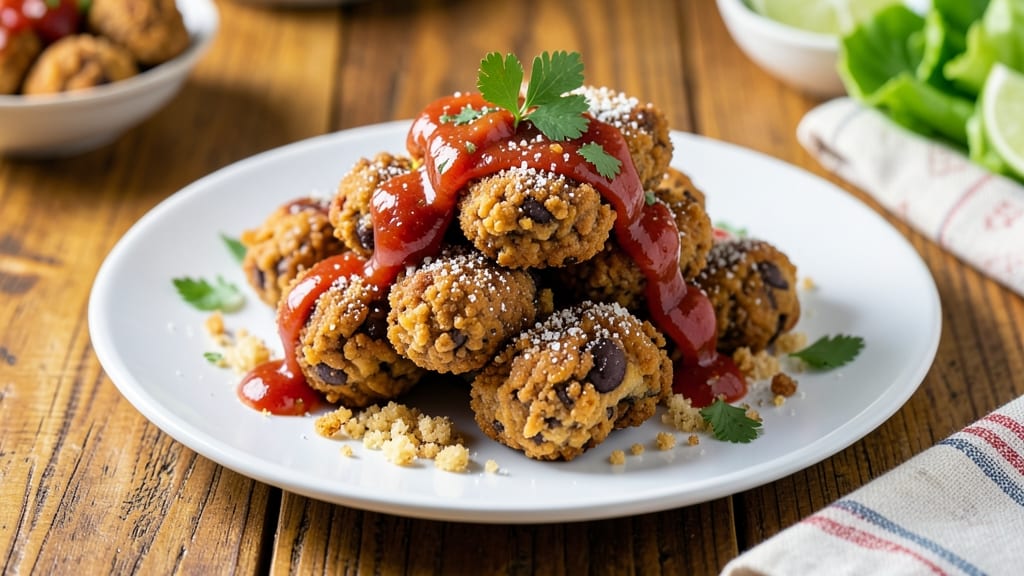 Bean Nuggets Recipe: Crispy Tortilla-Crusted Protein Bites