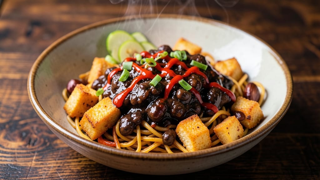 Black Bean Fire Noodles Recipe: Bold Spice and Charred Wok Heat