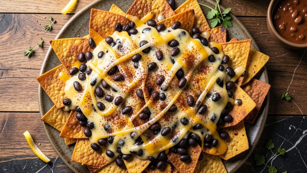 Bean Nachos Recipe: Tin Eats' Smoky Spice-Crusted Cheese Rivers