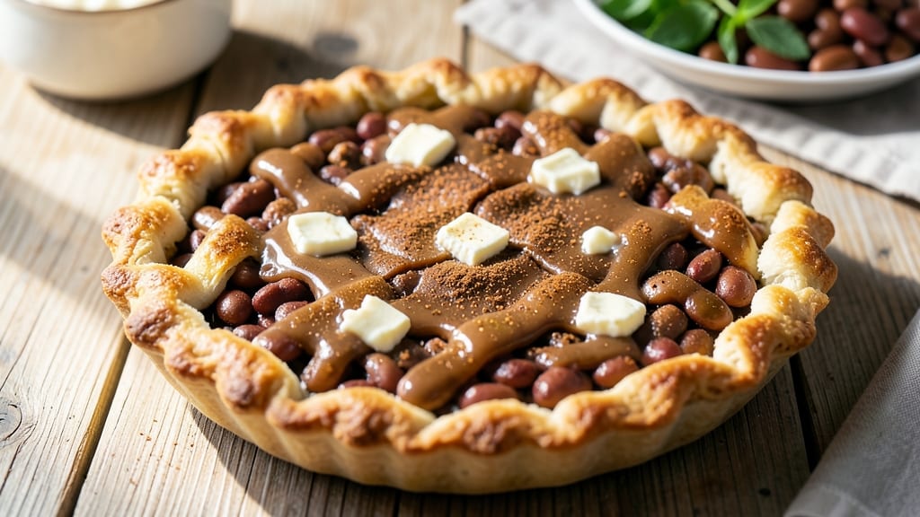 Baked Bean Pie Recipe: Crispy Crust, Gooey Bean Filling Magic
